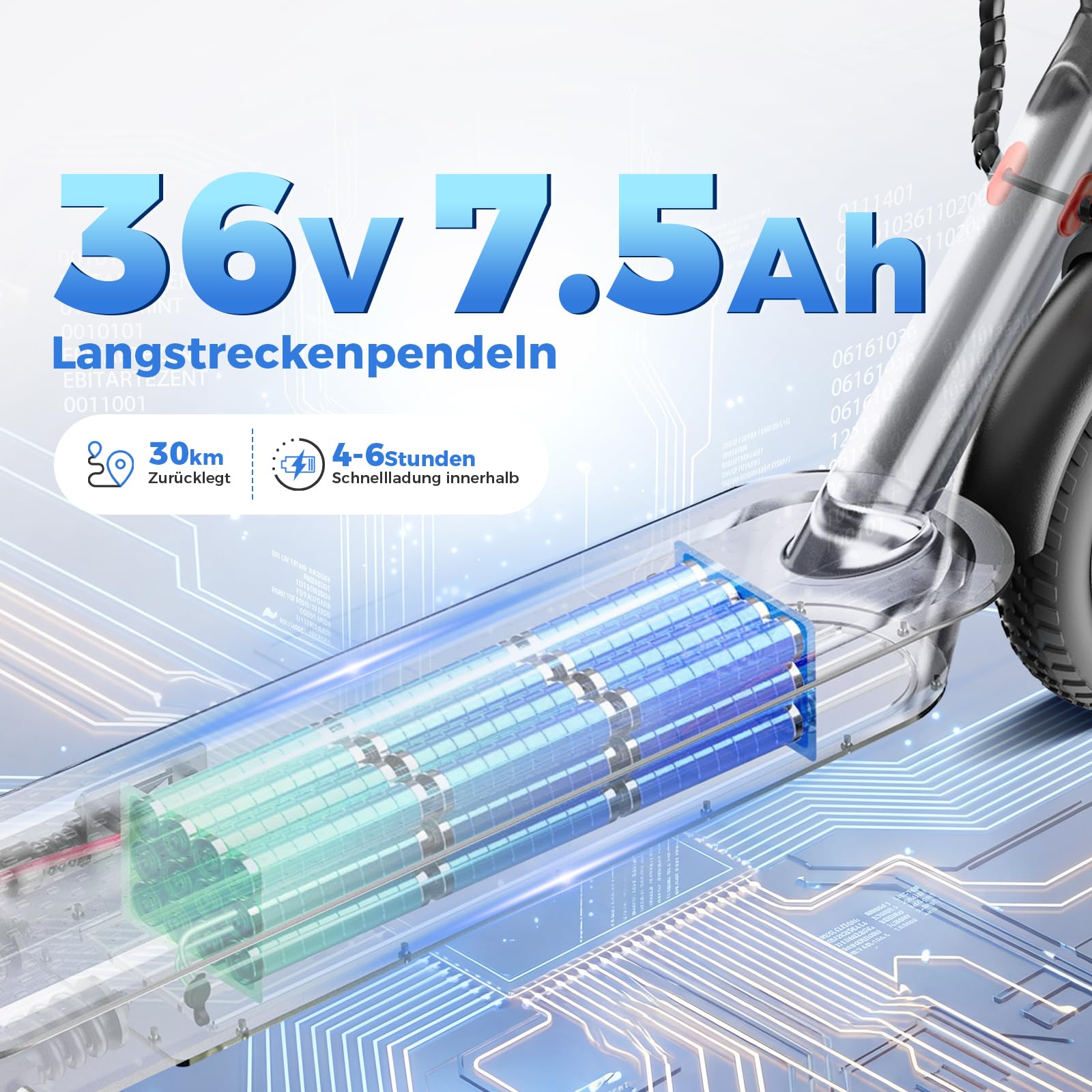 E Scooter mit Straßenzulassung | 8,5 Zoll Wabenreifen 30 km Reichweite 350W Motor | 20km/h Elektroroller mit Smart APP, LED & Duales Bremssystem bis 120kg, Leicht Kompakt & Stabil Für Pendler