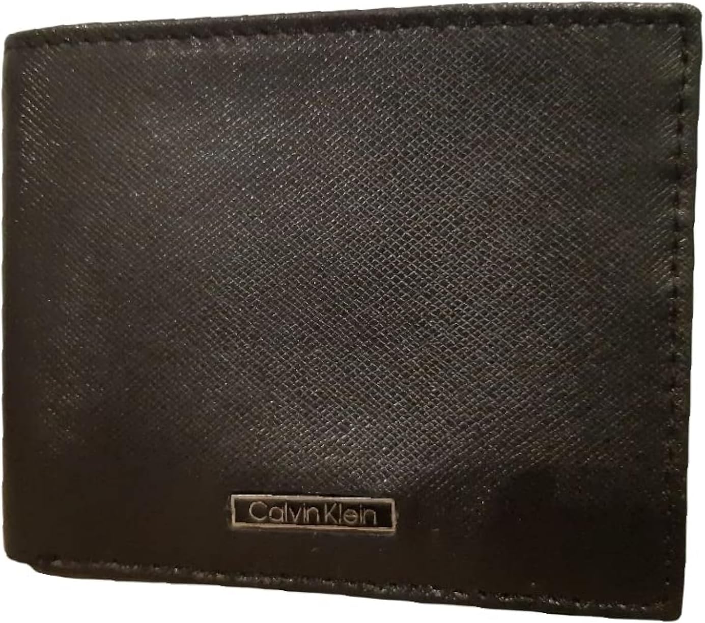 Calvin Klein Men's Genuine Leather Wallet with RFID Protection Black, Black, Standard, American, Black, std, American