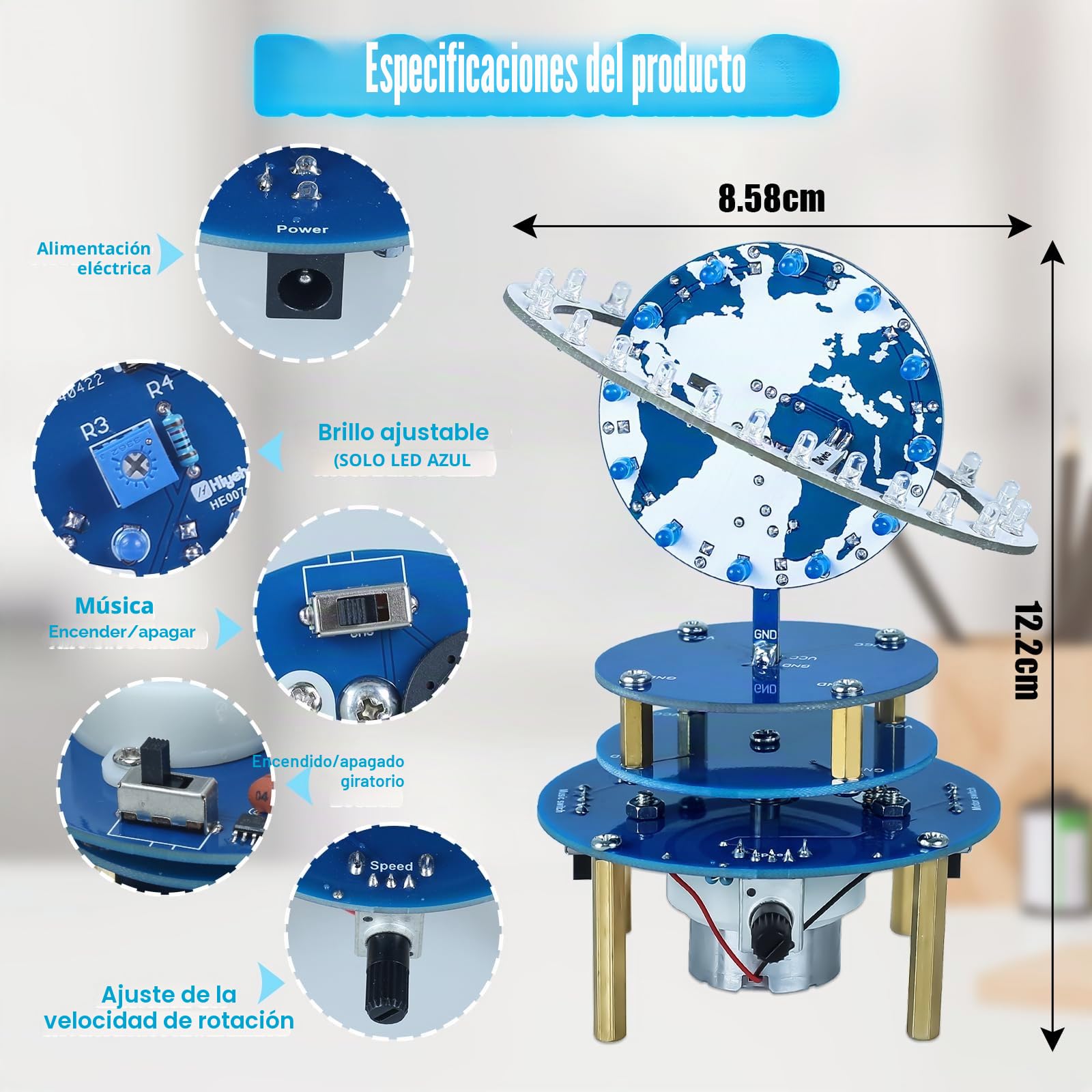 PEMENOL Kit de soudure DIY Balançoire électromagnétique Chiot Décorations de Noël Projets de soudure pour débutants,balançoire avec lumières réglables PEMENOL Kit de soudure DIY Balançoire électromagnétique Chiot Décorations de Noël Projets de soudure pour débutants,balançoire avec lumières réglables