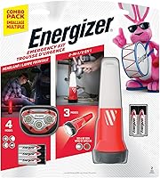 Vista 1 de Energizer Kit de seguridad LED + linterna PRO, resistente al agua IPX4, luces de alto rendimiento para exteriores, campamento, correr, tormenta