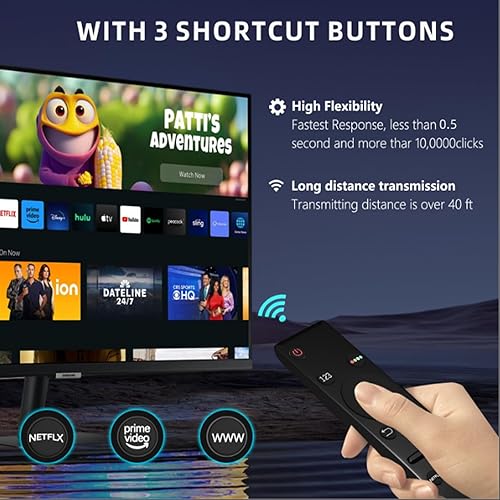 Miniatura 4 de Reemplazo de control remoto universal para todos los controles remotos de TV Samsung, compatible con todos los Samsung Frame Crystal UHD Neo QLED