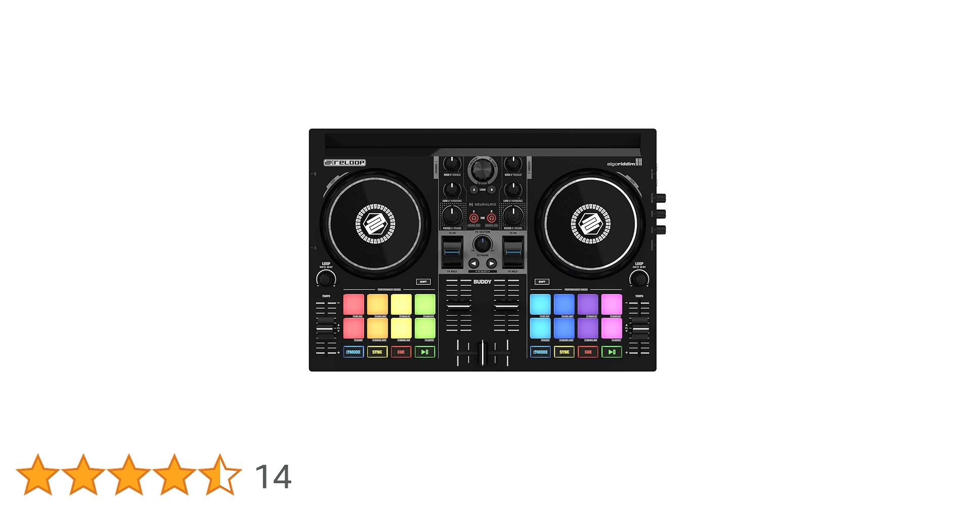 Amazon | Reloop リループ Buddy DJコントローラー Compact 2-Deck
