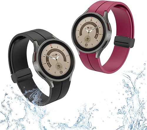 Miniatura 9 de Correa deportiva de silicona para Galaxy Watch 7654FE Band 1.575 in 1.732 in, para Samsung Galaxy Watch 6 Classic Band 1.850 in 1.693 inGalaxy 4