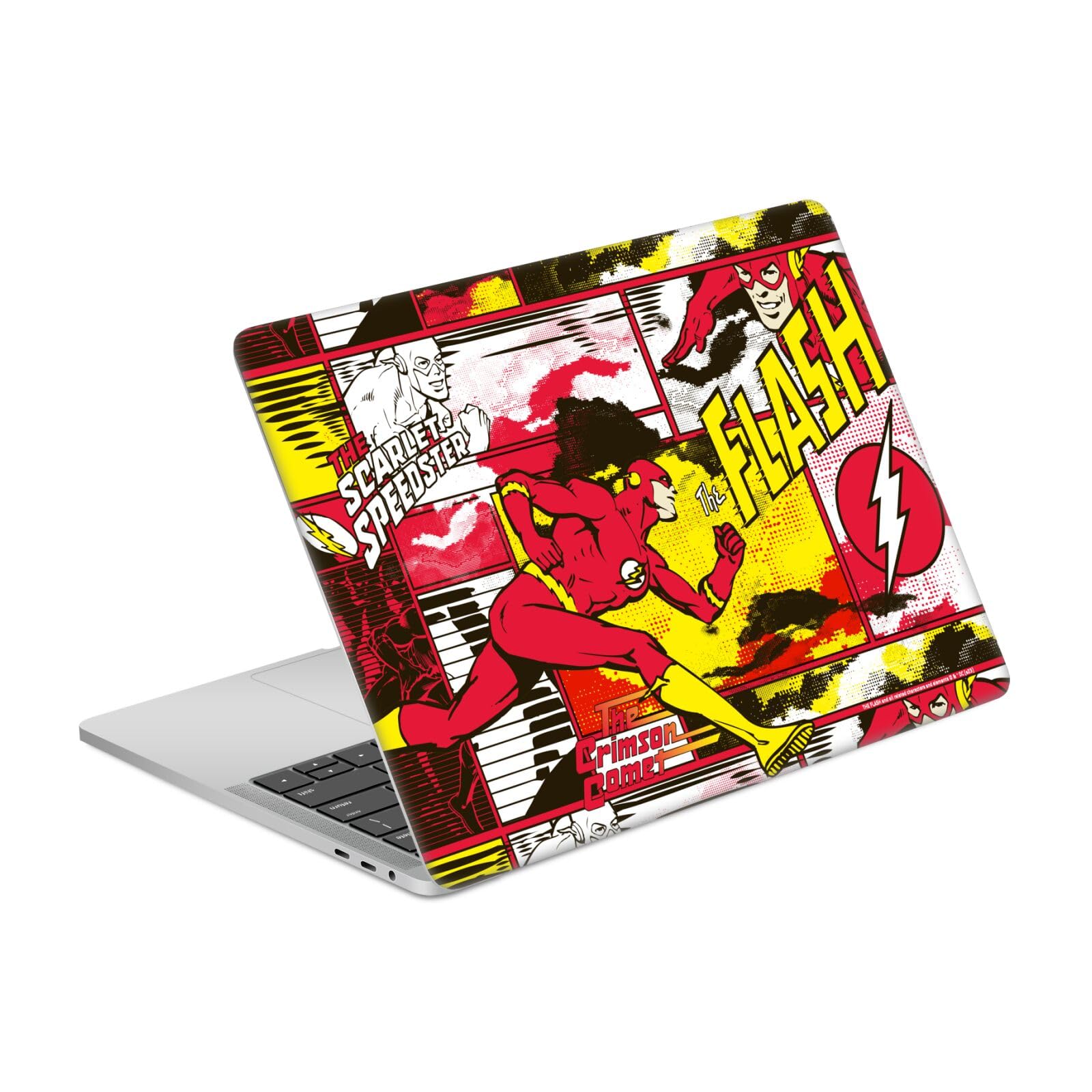 Vinyle Flash DC Comics de qualité premium pour MacBook Pro 13 pouces
