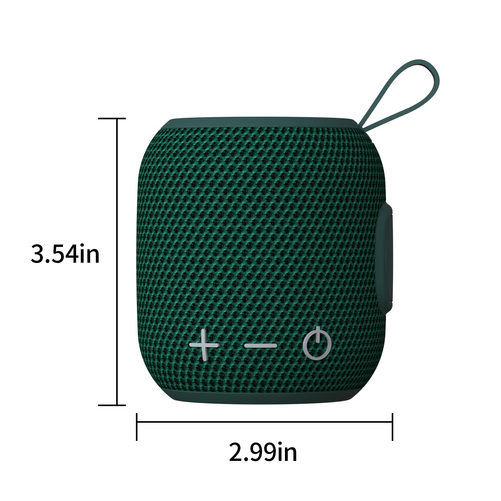 Głośnik Bluetooth, przenośne głośniki, mini Bluetooth 5.0, podwójne parowanie, bezprzewodowy głośnik, dźwięk przestrzenny 360 HD i bogaty bas stereo, wodoodporność IPX7, do podróży, na basen i
