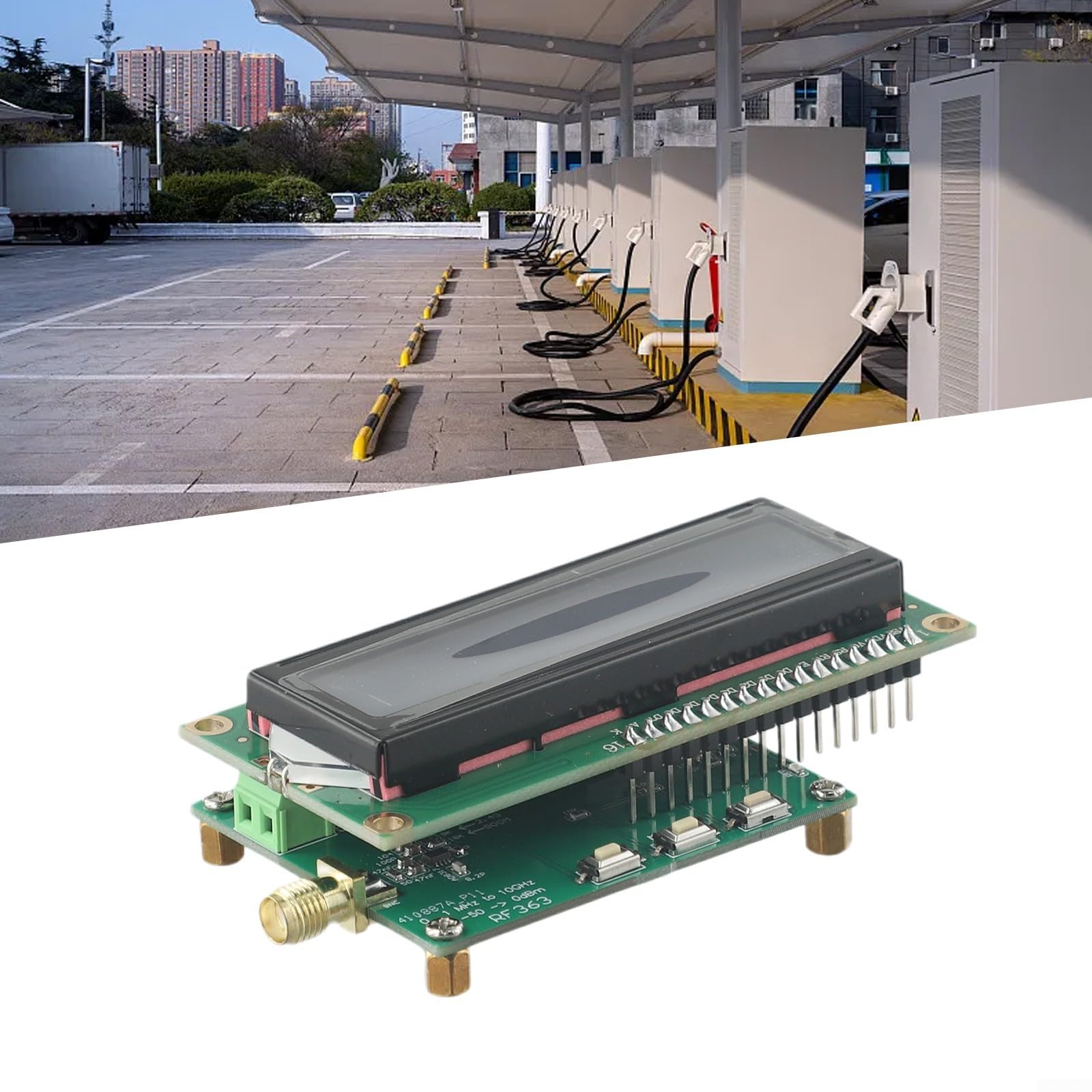 Misuratore di potenza RF Calibrazione Misurazione di potenza RF 1MHz a 10GHz Gamma di potenza regolabile di -50 ~ 0dBm Misurazione di radiofrequenza a pulsante