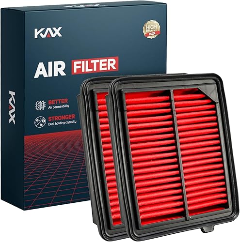 Miniatura 10 de KAX Filtro de aire de motor premium, GAF001 (CA10755) Reemplazo para Camry, Highlander, Sienna, Avalon, ES350, NX200T, NX300, RX350, RX350L
