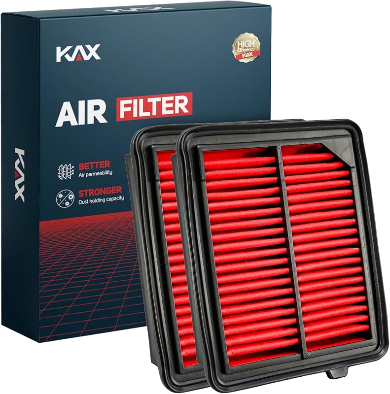Filtro de ar do motor KAX CA11399 para Honda Accord FHEV/PHEV e Honda CR-V 2.0L – Conjunto com 2 unidades