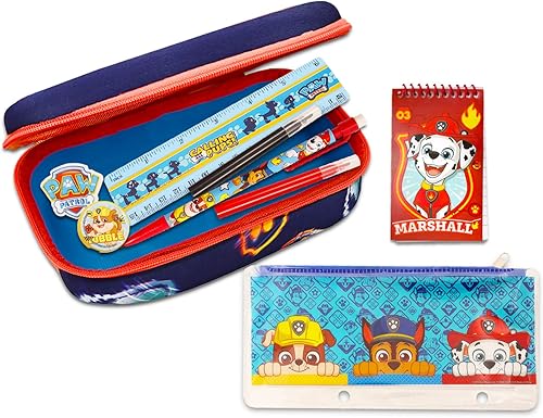 Miniatura 3 de Paw Patrol Giant All You Need for School Stationery Gift Set  Estuche para lápices, cuaderno de borrador, regla de borrador, Regla de Regla de Regla