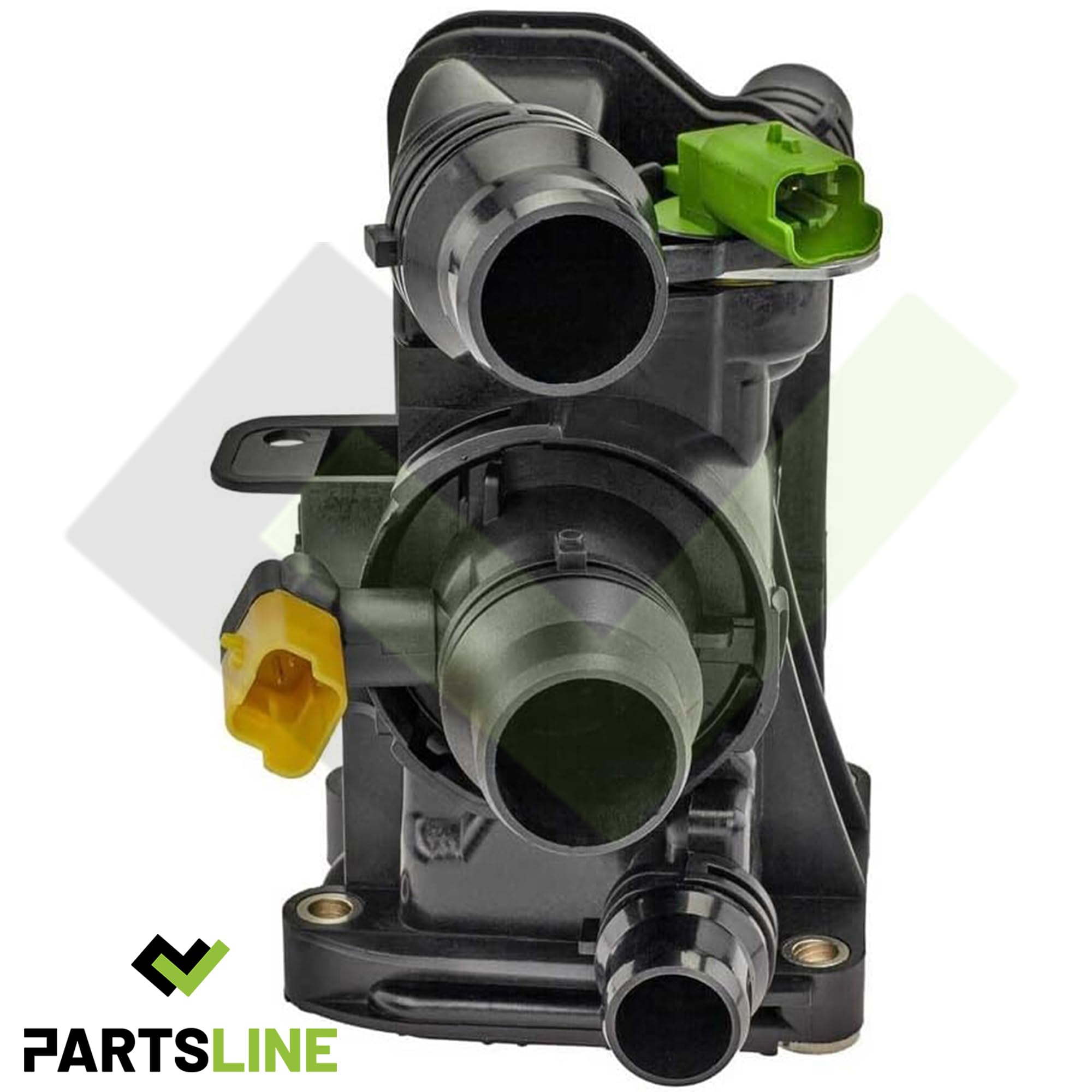Partsline Thermostat avec boitier compatible avec Berlingo, C3 Aircross 2, C4 X, C5 X, Astra L, Combo E, Corsa F, 2008, 208, 308, 408, 5008, 508, Partner, Rifter 1.2 Puretech 9812131480 81847
