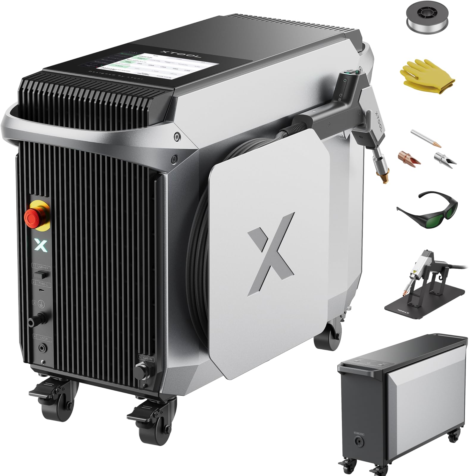 xTool MetalFab 800W 3-in-1 Laser Welding Machine, Welding Cutting Cleaning