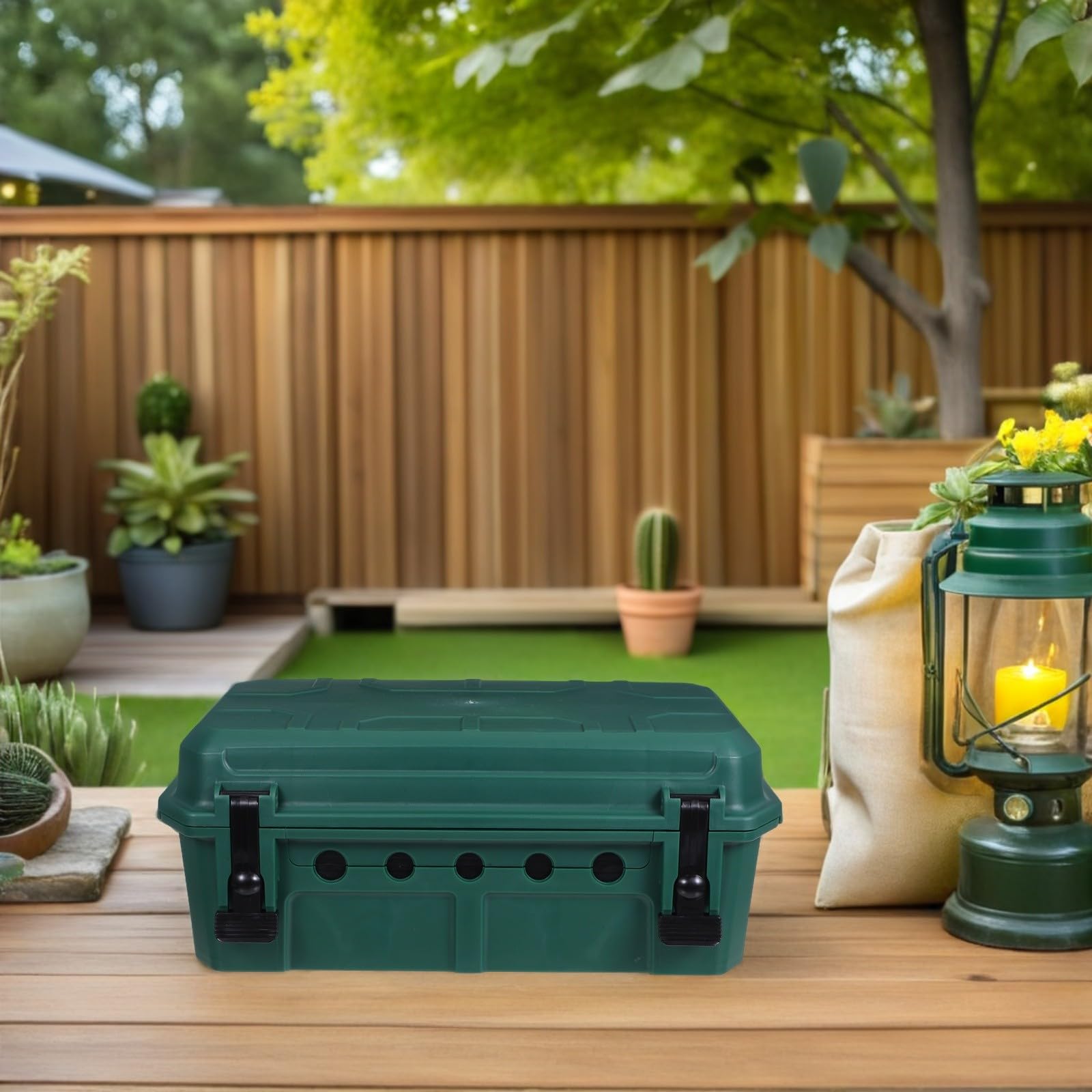 Ciieeo Scatola Elettrica Esterna Ip55 Resistente alle Intemperie Ampio Spazio Interno per Cavi e Prese Scatola di Giunzione Elettrica per Giardino Patio e Installazioni All’Aperto