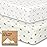 KeaBabies 2-Pack Organic Crib Sheets for Boys, Girls - 52x28 Fitted Crib Mattress Sheet Neutral, Breathable Jersey Cotton Cover for Baby Bed, Toddler Mattress, Soft & Cute Prints (Nibbles/Bruce)