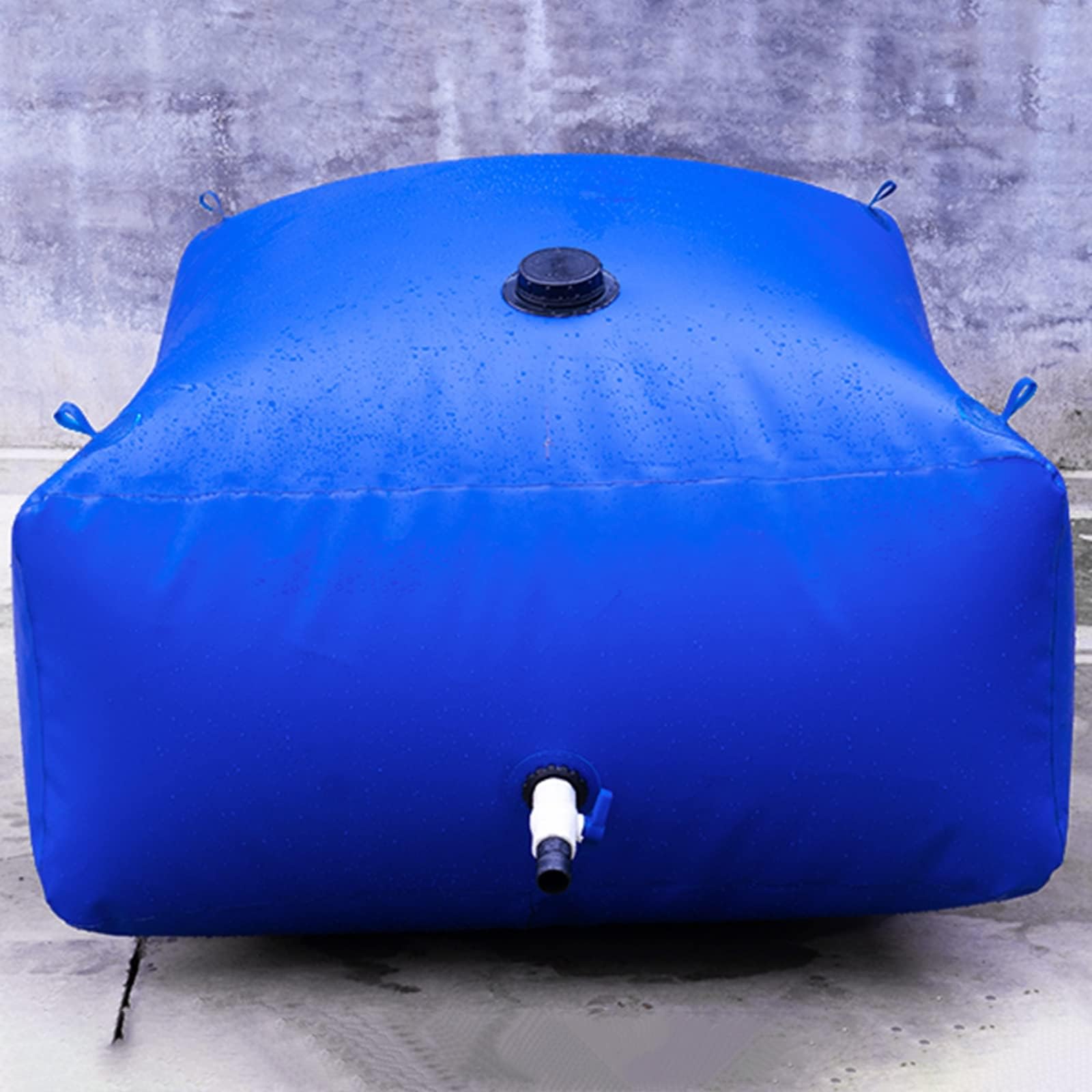 Réservoir D'eau Portable 200L En Polyéthylène Alimentaire - Avec Robinet, Couvercle étanche - Pour Camping, Randonnée, Stockage Urgence, Liquides Divers