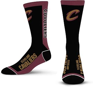 For Bare Feet NBA mens Nba Mvp Crew Sock Medium