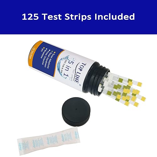 Miniatura 2 de Tiras de prueba para bañera de hidromasaje (125 tiras) - Kit de prueba de SPA - Tiras de prueba de bromo para bañera de hidromasaje - Tiras de