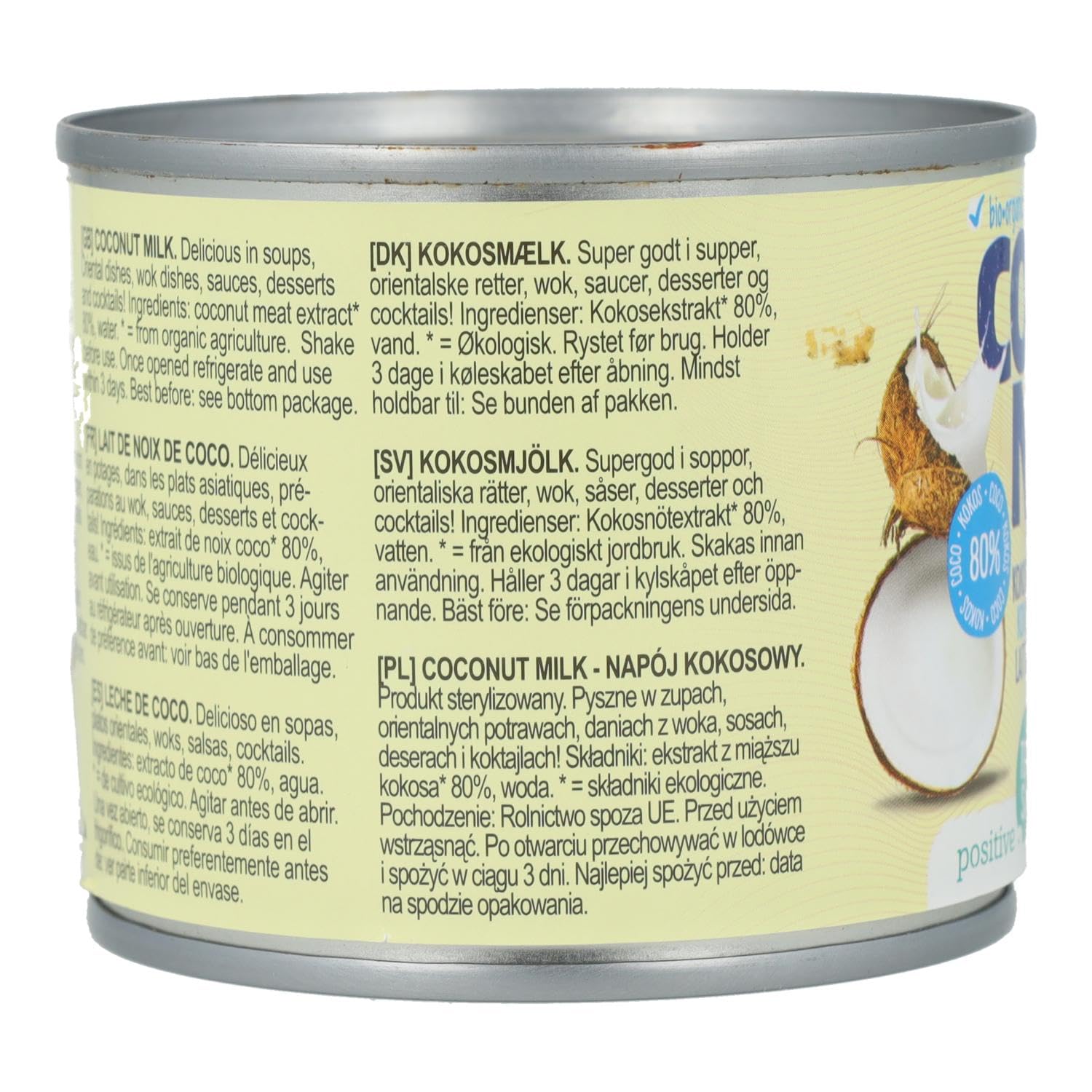 Leche Coco BIO Terrasana 200 ml