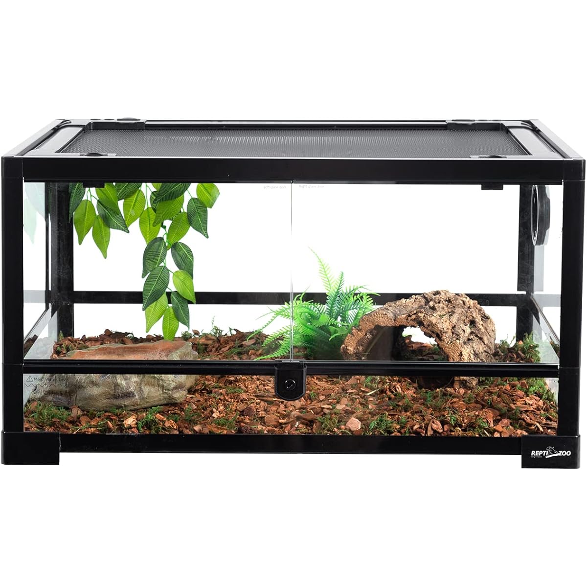 Reptile Growth Mini PC Terrarium, 8 x 8x 7Faunarium für,Schnecken