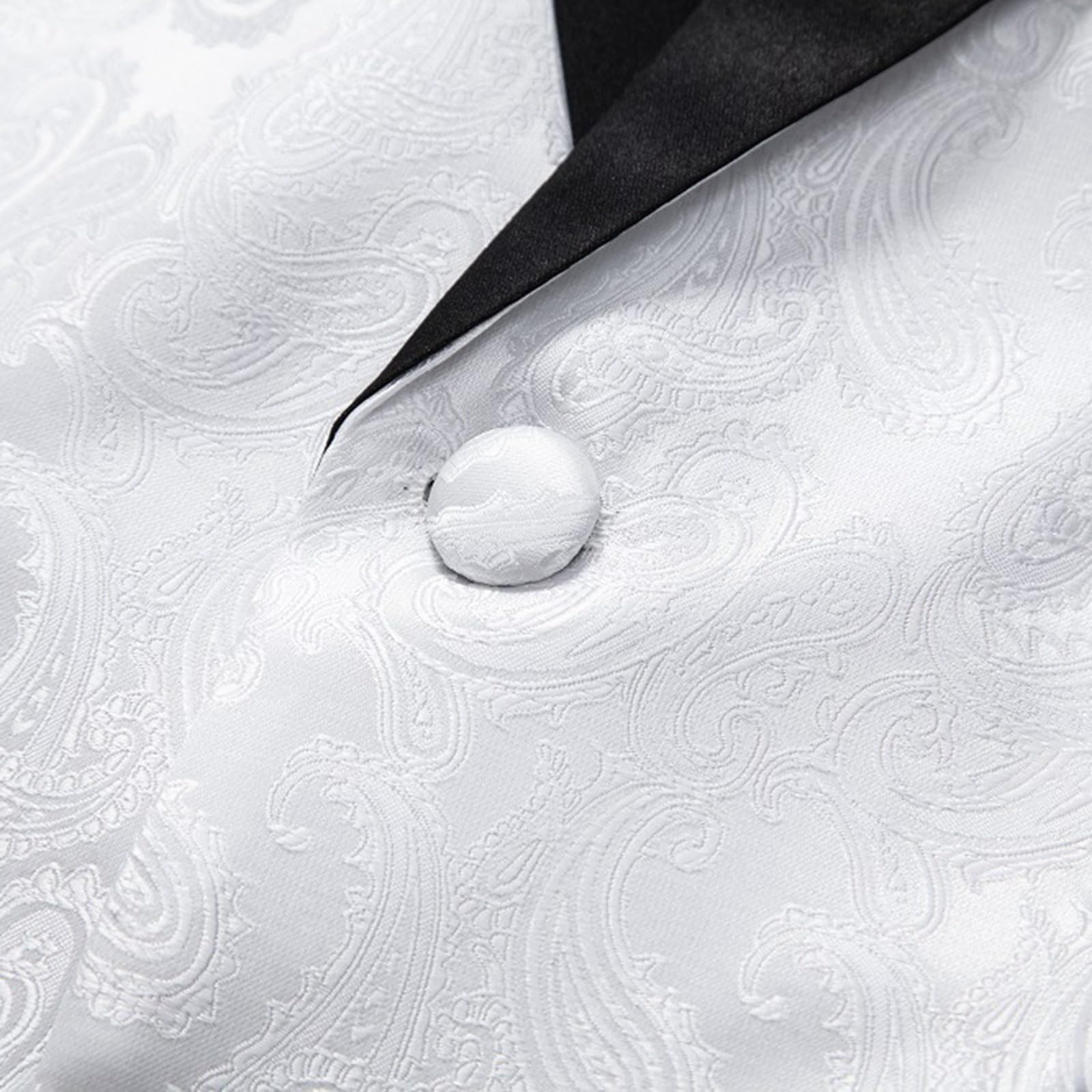 Blazer Homme à Sequins Dorés Charme Un Bouton Casual Fit Costume Manteau à Manche Longue Elegante Costume Veste Revers Slim Fit Top