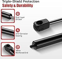 Vista 7 de C16-09461 14Inch 40Lbs 178N Gas Struts for Leer A.R.E Snugtop Truck Cap Replacement Shocks for Pickup Canopy Topper Camper Shell Back Rear Side