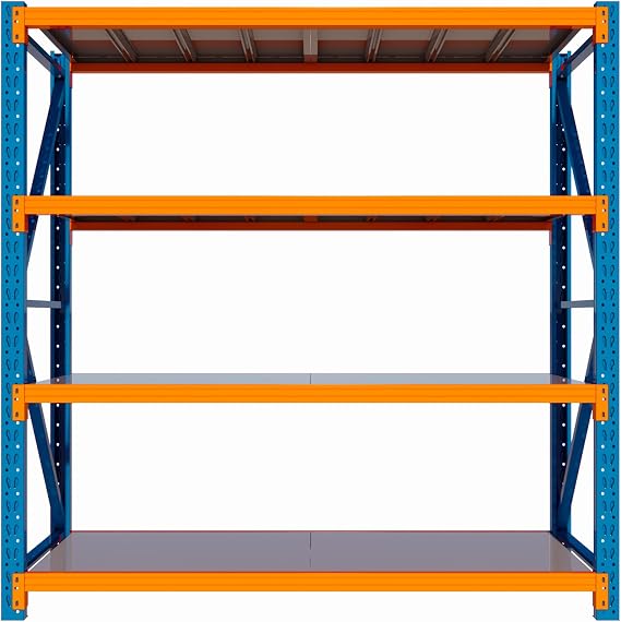 Single Stacked Racking RACK IT STACK IT New Single Racking Shelving Bay Office Storage Garage ...