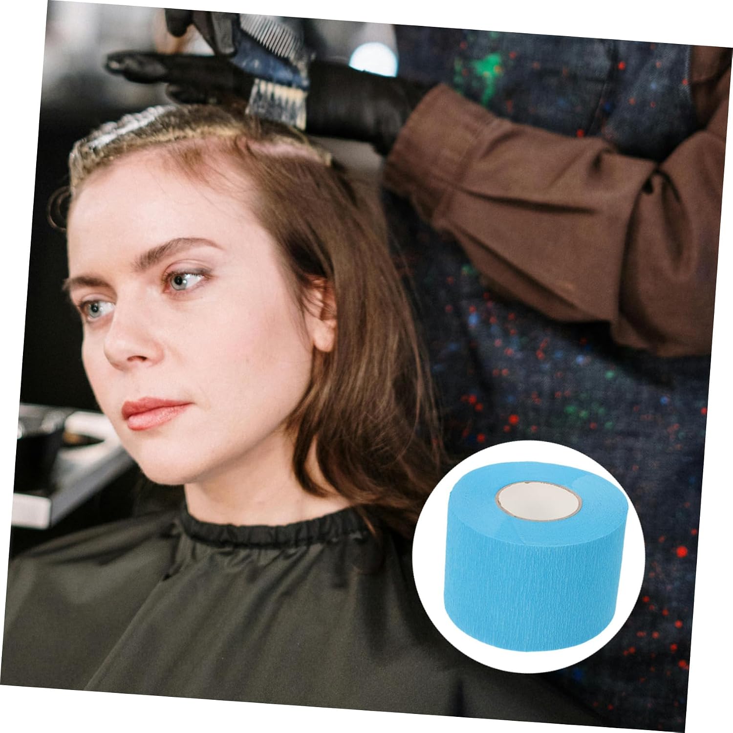 Disposable Barber Neck Paper Strips for Hair Salons, Snug Fit