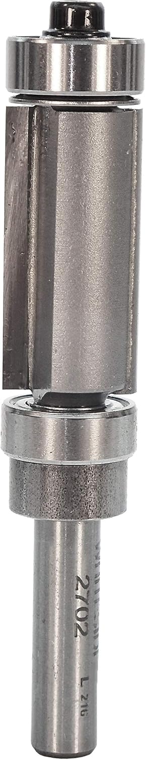 Whiteside Router Bits 2702 Combination Flush Trim Bit with Top and Bottom Bearing