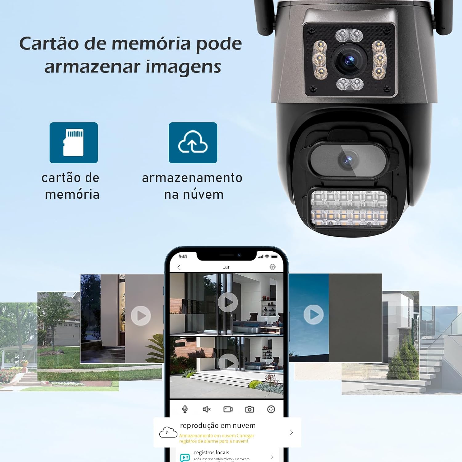 Câmera IP Sem Fio de Segurança Externa HD 3MP: Review após 30 dias