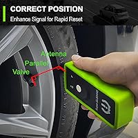 Vista 4 de JDIAG Herramienta de aprendizaje 2 en 1 TPMS Super EL50448 para GM y para Ford, herramienta de reset del sensor de presión de neumáticos TPMS