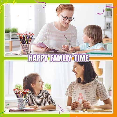 Miniatura 6 de Lápiz de madera para el día 100 de escuela, lápices motivacionales para 100 días de escuela, lápices novedosos, suministros de fiesta escolar