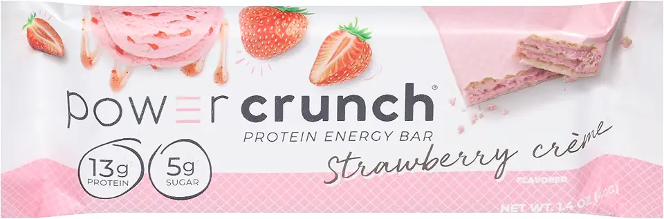 Power Crunch Strawberry Crème bar EA-6