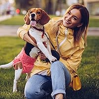 Vista 6 de Pet Soft Washable Female Diapers (3 Pack) Female Dog Diapers, Comfort Reusable Doggy Diaper for Girl Dog in Period Heat (Sprightly, XS)