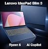 Lenovo IdeaPad Slim 3 Abyss Blue Laptop 15.6" FHD Anti-Glare Display | AMD Ryzen 5 40 (>Ryzen 5 7520U), 8GB LPDDR5, 512GB M.2 PCIe SSD, AMD Radeon 610M, WiFi 6+BT 5.2, HD Webcam, Win 11 Home 3