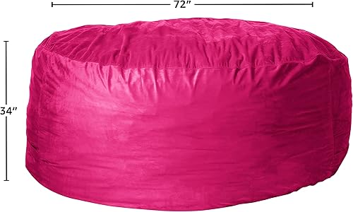 Miniatura 91 de Sofa Sack - Sillón puff de 5 pies, color carbón, solo funda Carbón - Solo funda,Lima - Solo funda,Mandarina - Solo funda,Aqua Marine - Solo