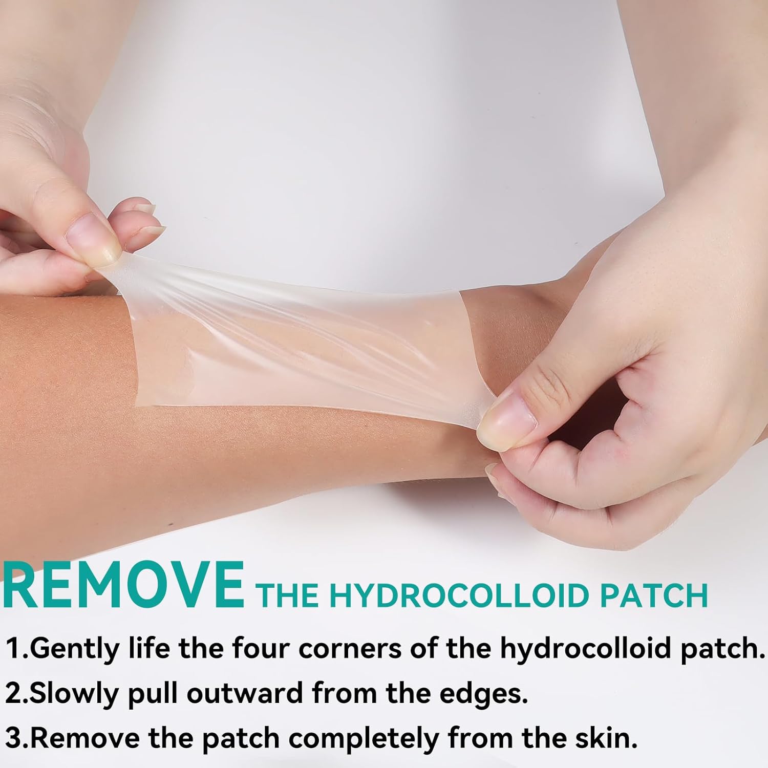 New Version Hydrocolloid Roll,2in*16ft Hydrocolloid Bandages for Wound Care,Medical-Grade Hydrocolloid Patch Bandages with Self-Adhesive, Flexible & Waterproof DIY Size & Shape (16FT)