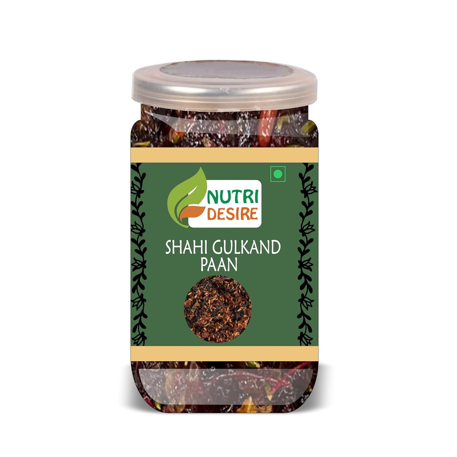 NUTRI DESIRE Shahi Gulkand Mouth Freshener 500 Gram Airtight Container