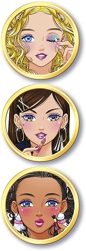 Miniatura 5 de Clementoni 18697 Crazy Chic Pochette - Juego de maquillaje para niñas de 6 años, multicolor