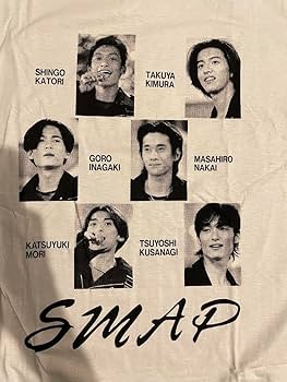 SMAP Tシャツ 初期 こうざぶろう様専用SMAPスマップ初期メンバーTシャツ半袖80