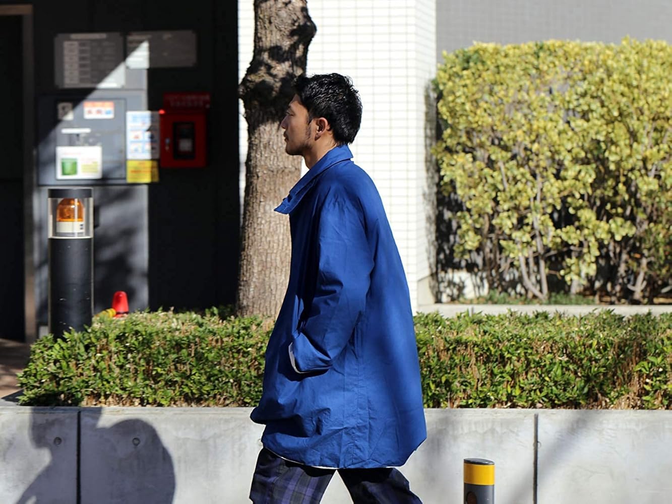 Amazon.co.jp: Eel Sakura Coat, 25.blue : Clothing, Shoes