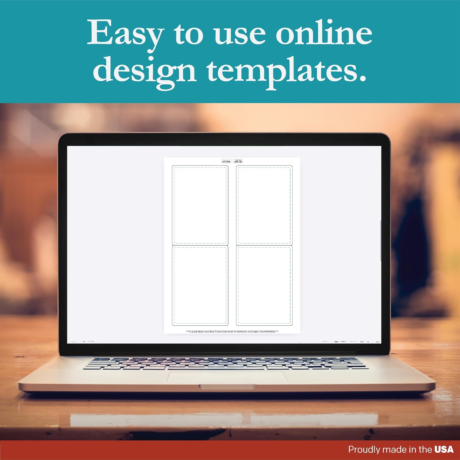 Premium Label Supply White Sticker Mailing/Shipping Labels – 3.5" x 5" – Laser/Inkjet Compatible – (4 per Sheet), 25 Sheets - 100 Total Adhesive Labels - Image 3