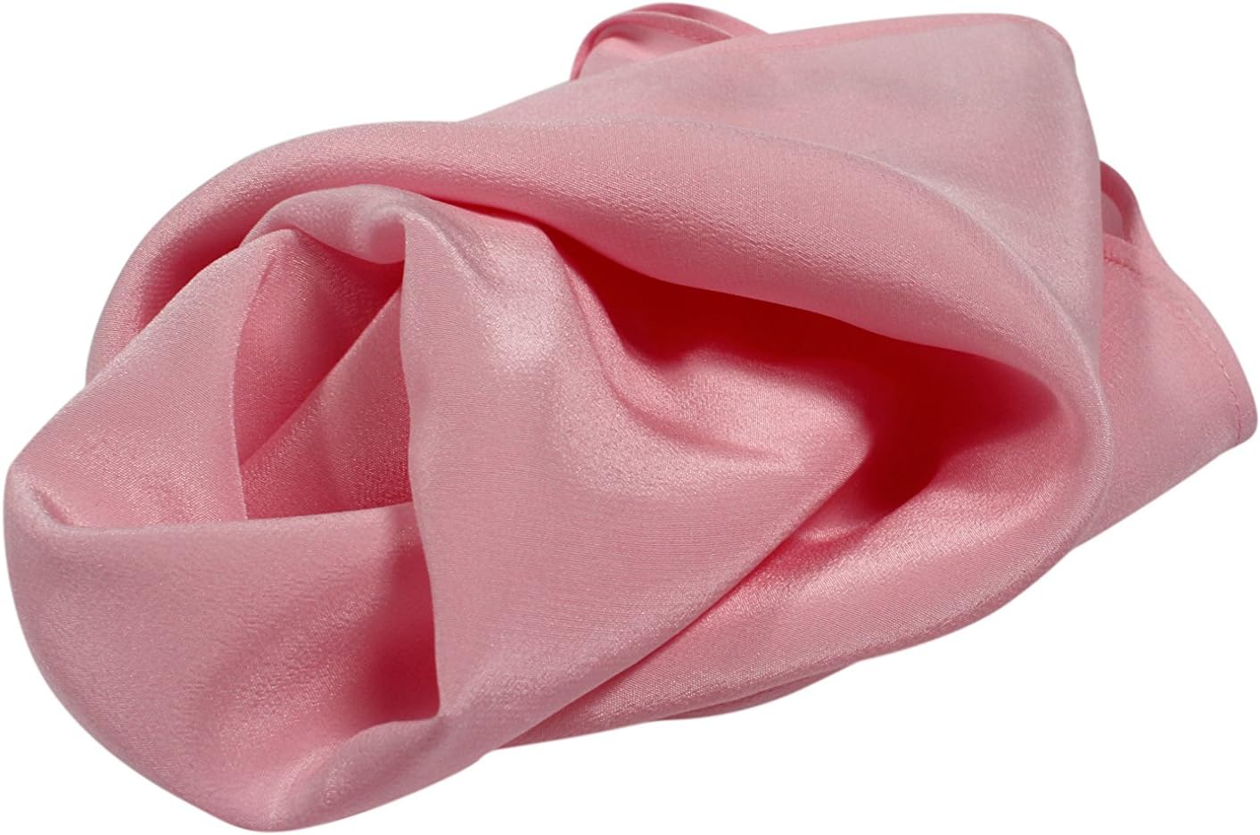Royal Silk Classic Pink Silk Handkerchief 100% Silk – Soft Mulberry Silk - Large 16” Square