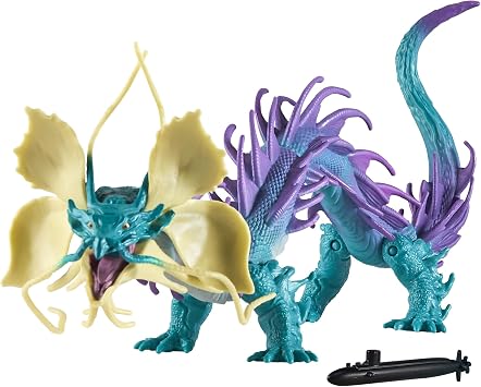 Godzilla x Kong: New Empire Country 6 Tear Mat Figure with Submarine by Playmates Toys