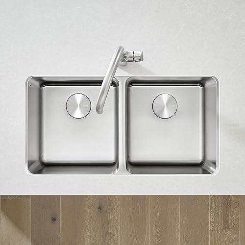 Miniatura 5 de BLANCO, Fregadero de cocina FORMERA de acero inoxidable 442766 con un solo tazón, 25 x 18 pulgadas