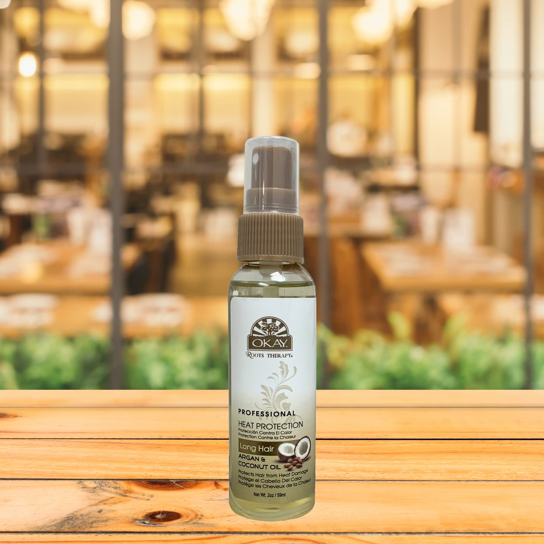 OKAY ROOTS THERAPY PROFESSIONAL HEAT PROTECTION SPRAY 2oz / 59ml