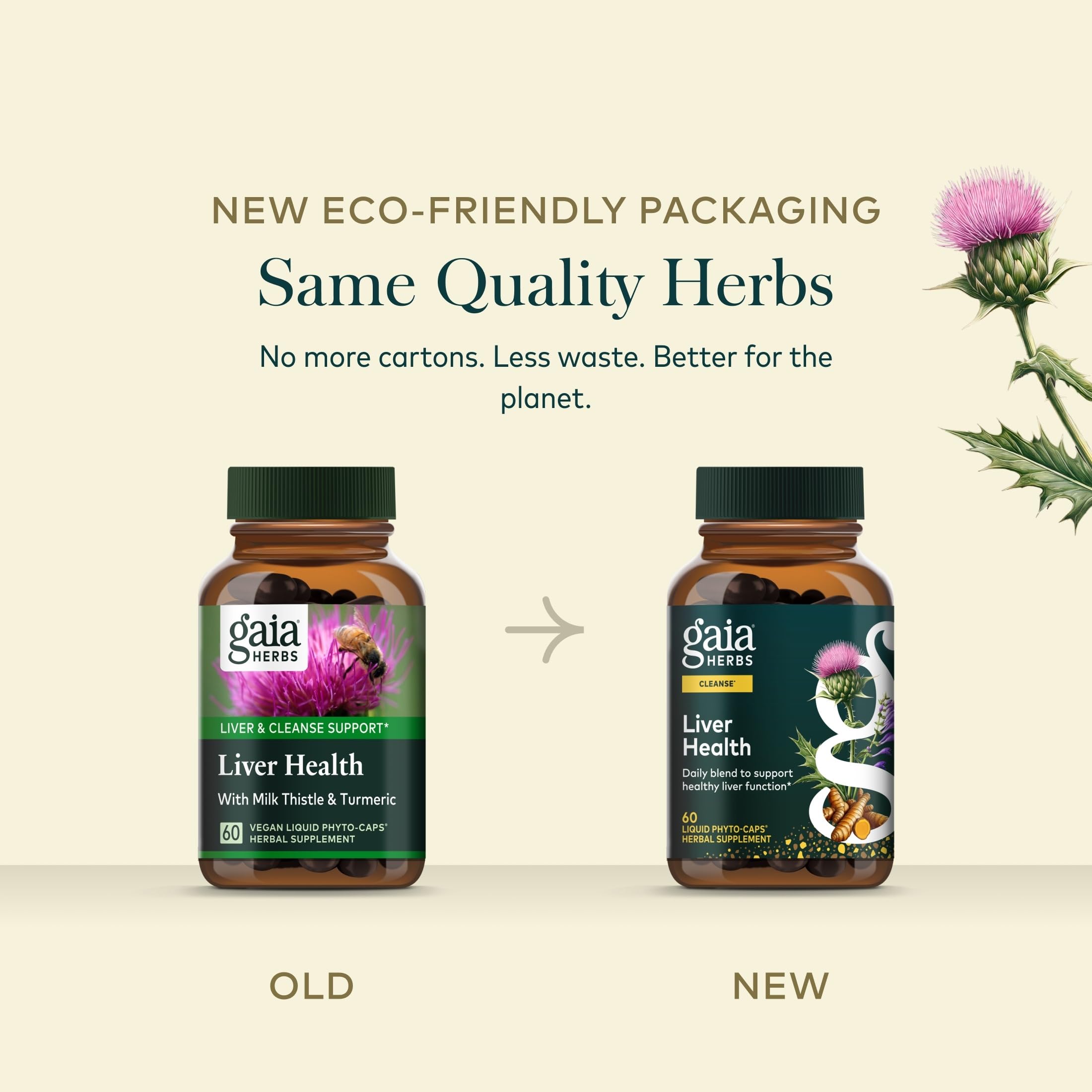 Gaia Herbs Liver Health, 60 Vegan Capsules, 60 Servings — Amazon image 7
