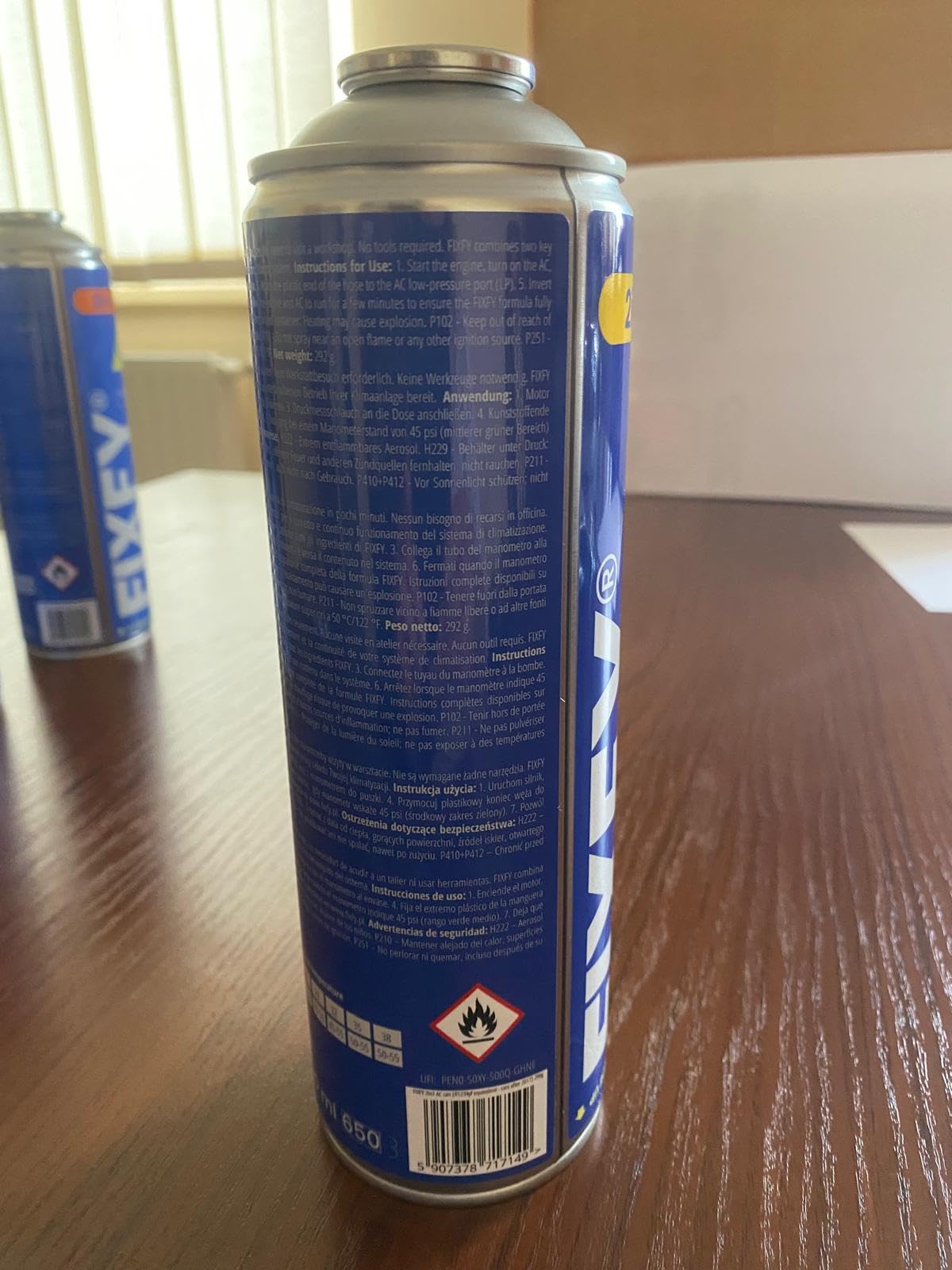 3 en 1 Sustituto refrigerante R134a con aceite y sellador para recarga de aire acondicionado, 2 x 500 ml, compatible con coches de 1995 a 2016