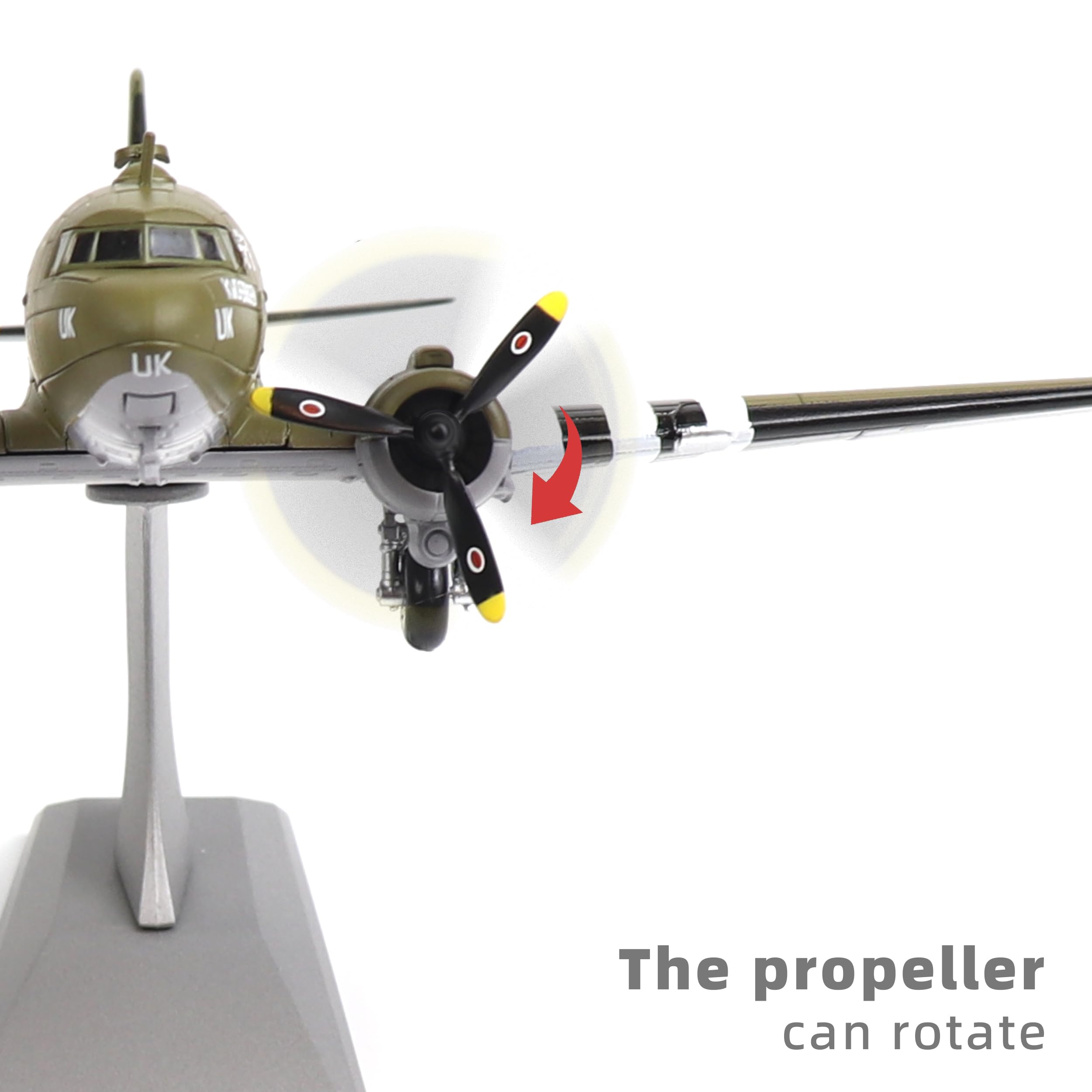 Amazon.co.jp: NUOTIE ダグラス C-47 スカイトレイン1/100 メタルダイ