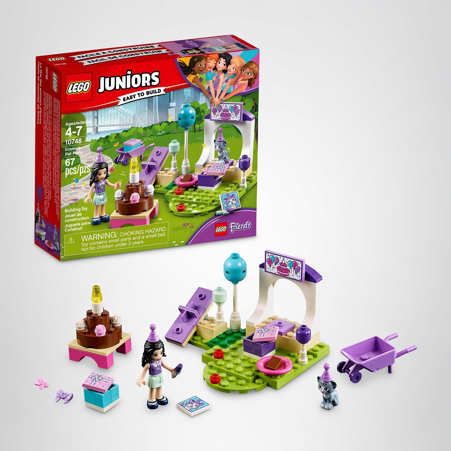 Amazon.com: LEGO Juniors/4+ Emma's Pet Party 10748 Building Kit