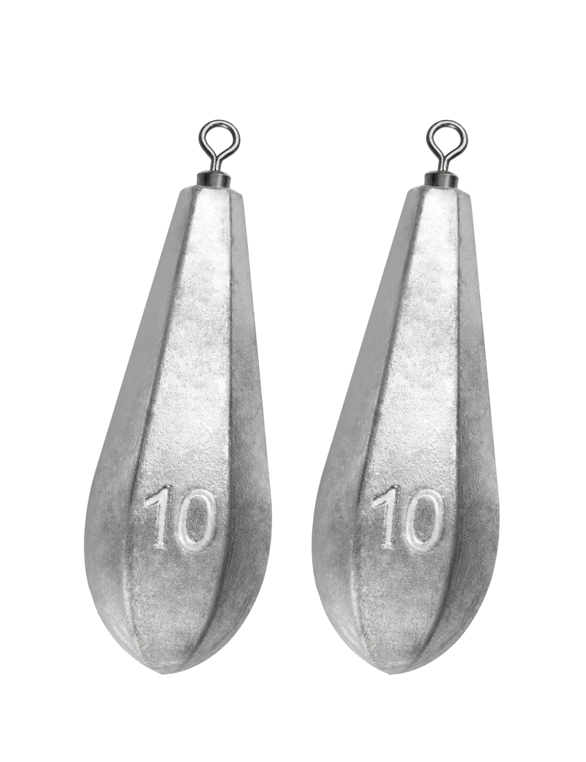 BLUEWING Swivel Bank Sinkers Fishing Weights with Swivel Bottom Bullet Sinkers for Freshwater and Saltwater, 1/8oz to 16oz