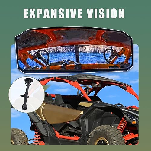 Miniatura 4 de NIXFACE Soporte para neumáticos de repuesto X3, soporte de montaje de neumático de repuesto para Can Am Maverick X3 X3 Max Turbo RR 2017-2023 -